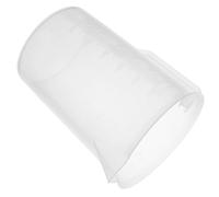 KAILIKETIY Tazza Graduata Trasparente da 3000 Ml Impugnatura Ergonomica, Misurino per Olio Motore Resistente e Segni di Facile Lettura, per Officine e Uso Professionale