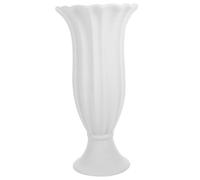 KAILIKETIY Vaso Cimiteriale Romani Ceramica per Fiori Decorazione Elegante per Cimiteri per Commemorare Cari Estinti con Fiori Freschi o Artificiali Design per Esterni e Giardini