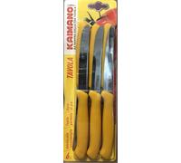 kaimano Coltelli da tavola 6 pezzi Italicus zafferano 1050713