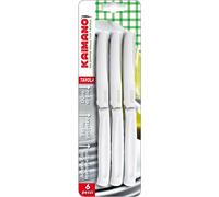 Kaimano coltelli Dinamik bianco plastica seghetto 6 pezzi