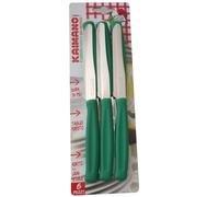 Kaimano coltelli Dinamik verde plastica seghetto 6 pezzi