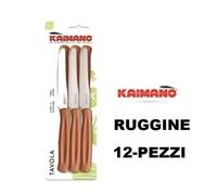 KAIMANO COLTELLI TAVOLA 6-PZ O 12-PZ LAMA TONDA 11-CM DENTATURA SPECIALE 2 2025