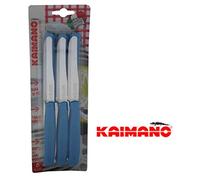 Kaimano KDN041506B Dinamik Coltelli Tavola, Acciaio Inossidabile, Blu, 28x10x2 cm, 6 unità