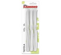 Kaimano Set coltelli 6 pz ounta dentata DINAMIK Bianco 1023390