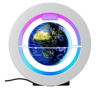 KAIMC, Mappamondo galleggiante a levitazione magnetica da 10,2 cm con costellazioni, con lampada a LED, per adulti, accessorio alla moda per ufficio, gadget decorativo, regalo originale
