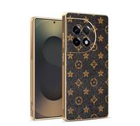 Kainevy Cover per OnePlus ACE 2 Leopardata Fiore Motivo Aesthetic per Donne e Ragazze, Antiurto AntiGraffio Pelle Silicone Custodia Elegante Sottile Resistente Case (Fiore)