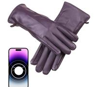 kaiop Guanti Invernali Per Donne,Foderati In Pile Antivento Per Riscaldare Le Mani - Guanti Invernali Per Signore,Per Guida, Ciclismo, Pendolarismo Quotidiano, Bicicletta, Equitazione,