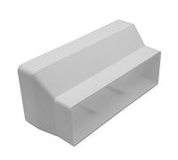 Kair Riduttore adattatore per condotto da 204 mm x 60 mm a 220 mm x 90 mm