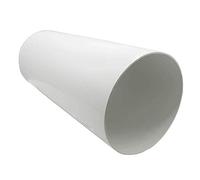 Kair Tubo di plastica 150 mm - 350 mm, lunghezza corta, canale rigido dritto