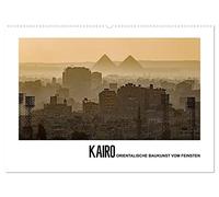 Kairo - Orientalische Baukunst vom Feinsten (Wandkalender 2026 DIN A2 quer), CALVENDO Monatskalender: Seit 1979 trägt vor allem die Altstadt, das Islamic Cairo, den Weltkulturerbe-Titel.
