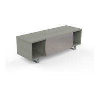 KAIROS HOME mobile porta TV MK130 fino a 55" in vetro e legno