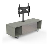 KAIROS HOME mobile porta TV MK130+KC055NE fino a 55" in vetro e legno