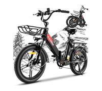 KAISDA Bicicletta Elettrica Pieghevole 20 Pollici,7 Velocità da 36V 20.8Ah E-Bike Batteria Rimovibile,Bici Elettrica Uomo Donna,Autonomia di 45-90 km