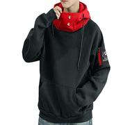 Kaisen Jujutsu Cosplay itadori yuji felpa con cappuccio Anime 3D novità con cappuccio Pullover Gojo Satoru Cosplay Costume (XL, rosso nero)