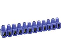 Kaiser 610/bl - Morsetto flessibile rigido, 4-10 mm², numero di poli (numero): 12 blu