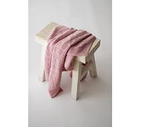 KAISER 65217315 WOOL - Coperta per bambini lavorata a maglia 100% lana merino, coperta per neonati traspiranti, neonati per l'estate, neonati, coperta per passeggini, coperta scialle bambino, colletto. powder