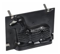 Kaiser 658902 Stampo pasquale a forma di agnello, con rivestimento antiaderente, 0,7 l, con ricetta [Lingua tedesca]