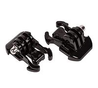 Kaiser Baas Supporto a Sgancio Rapido per Montaggio Action Cam, 2 Pezzi, Nero