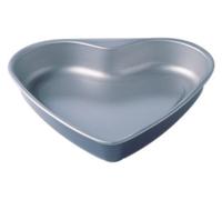 Kaiser Bakeware Noblesse - Teglia per torta a forma di cuore, 30 x 20 cm
