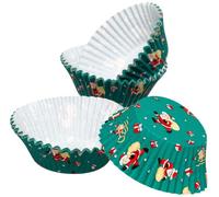 Kaiser Bakeware Patisserie Muffin Liner Babbo Natale, grande