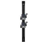 Kaiser Colonna di guida con due bracci di supporto Compensazione del peso di 1 m (sul braccio di supporto superiore) e cremagliera dentata
