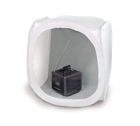 KAISER Cube-Studio 90 Fornito con 2 pannelli posteriori rimovibili: Nero / Bianco - Blu / Grigio - KAI5894 - Nouvo