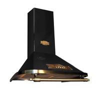 Kaiser Empire A 6315 Em - Cappa aspirante dal design esclusivo, stile retrò, 60 cm, colore: Nero • Cappa da parete con filtro a carbone attivo