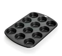 Kaiser Forma Muffin Stampo 12 Foro Antiaderente Piccolo Tortiera Forno Nero
