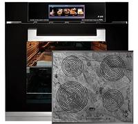 Kaiser Fornello EH 6344 Forno da incasso in vetro nero 79L + KCT 6705 FI Ära Piano cottura a induzione 60 cm