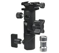 Kaiser Fototechnik 1203 da con schirmhalterung (klemmschuh Adattatore, Raccordo filettato (1/4 - 3/8 pollici)