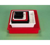 Kaiser Fototechnik 4171 Bianco Plastica 36 cm 460 mm 85 mm Lab Tray White