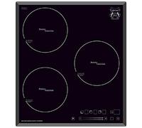 Kaiser KCT 4746 F piano cottura a induzione nera, 45cm con sfaccettature e display