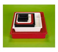 Kaiser Piatto da laboratorio 30x40 cm nero