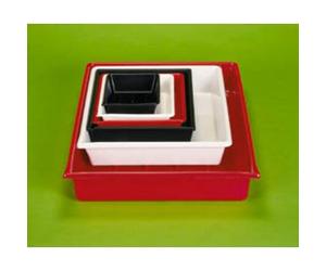 Kaiser Piatto da laboratorio 30x40 cm nero