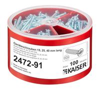 Kaiser Scatola per viti 2472-91, 100 pezzi.