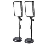 Kaiser Set di illuminazione da tavolo a LED PL 24Vario 2Kit