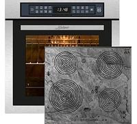 Kaiser Set forno EH 6306 R +KCT 6705 FI Ära, forno da incasso, inox,79L 15 fct. +piano cottura a induzione 60cm