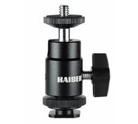 Kaiser Snodo sferico HS, con piede a clip e filettatura per treppiede da 1/4 di pollice