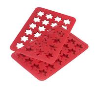 Kaiser tappetino in silicone, per 24 stelle di cannella, silicone, lavabile in lavastoviglie