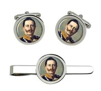 Kaiser Wilhelm II Gemelli E Fermacravatta Set