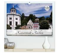 Kaiserstadt Aachen (hochwertiger Premium Wandkalender 2026 DIN A2 quer), Kunstdruck in Hochglanz: Aachen - schon Karl der Große wusste die Vorzüge der Stadt zu schätzen