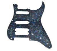 KAISH 11 Foro Americano Moderno ST Style HSS Battipenna Angolo Rotondo Humbucking senza fori per le viti per Ultra Series Strat Chitarre Abalone Pearl