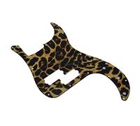 KAISH 13 fori 3D stampato plastica P Bass Battipenna basso Scratch Plate PB Pick Guard per USA/Messico Precision P Bass Leopard Stripe