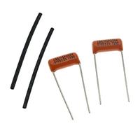 KAISH 2 cappucci per condensatori Sprague 715P Orange Drop .015uF 200v rotondi in alluminio, mica o ceramica con montaggio a foro passante per chitarra