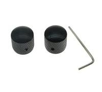 KAISH 2 pomelli a cupola per basso e basso da 20 mm, per bassi di precisione, con vite