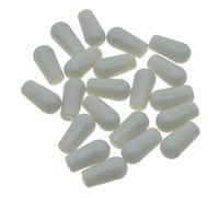 KAISH - 20 manopole metriche M3.5/M4 per chitarra a 3 vie, interruttore a levetta, per chitarra Epiphone LP Les Paul bianco