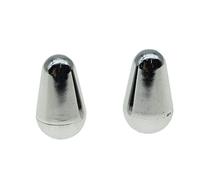 KAISH 2 manopole per interruttore pickup a 5 vie, per chitarra USA Stratocaster, cromate