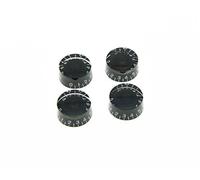 Kaish 4pcs Black Guitar Speed Dial manopole manopola di controllo Fits LP chitarra