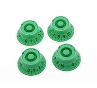 Kaish 4pcs verde W/nero numero LP chitarra manopole top Hat manopole per Les Paul