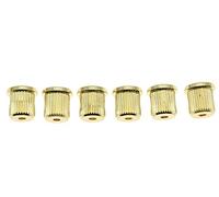 KAISH 6 ghiere dorate per corde di chitarra da 5/16" per telecaster statunitensi